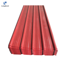 zinc coated iron metal galvanized corrugated cheap 1025 24 28 gauge color steel roofing sheet plate price per ton